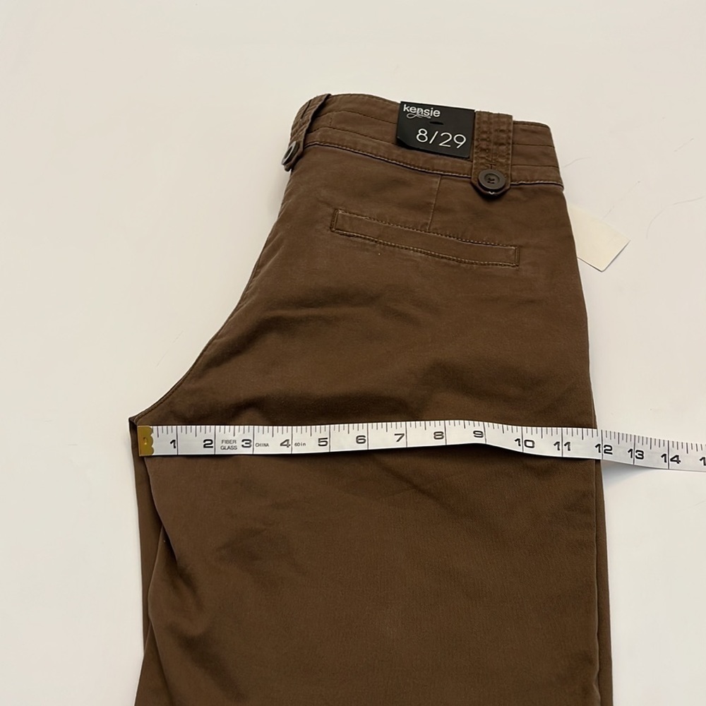 KENSIE Bermuda cuffed shorts NWT size 8 inseam 12” - Picture 10 of 15